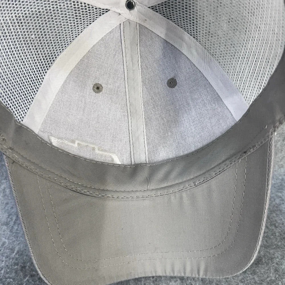 Chevrolet Trucker Hat Snapback Gray White Mesh Back Cap